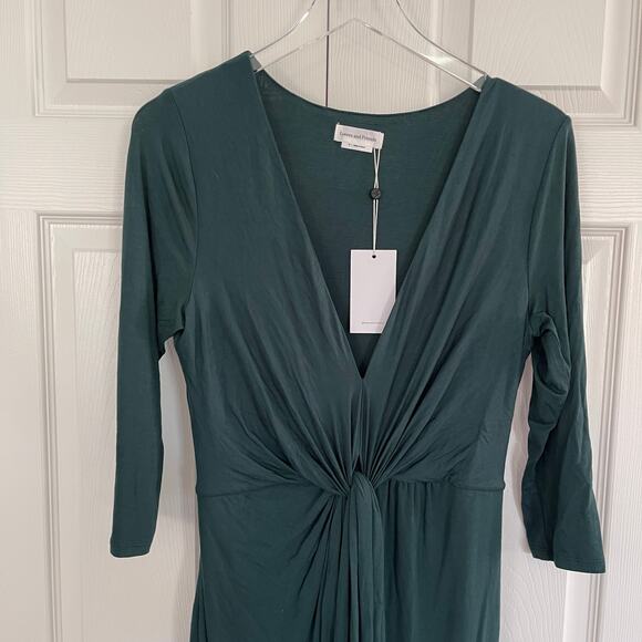 Lovers and Friends Sundance Maxi Dress in Everglade Green - Picture 4 of 9